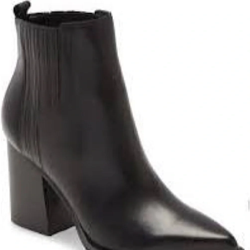 Marc Fisher Oshay Black Ankle Booties
